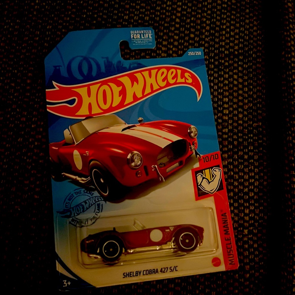 hot wheels Shelby cobra 727 S/C